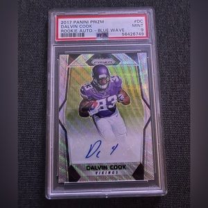 Dalvin Cook RC Auto Graded 9